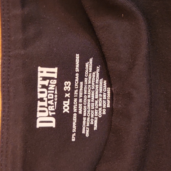 Duluth Trading Noga Relaxed XXL x 33 black - Picture 2 of 2